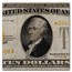 1928* $10 Gold Certificate F-12 PMG (Fr#2400*) Star Note