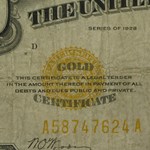1928 $10 Gold Certificate Fine (Fr#2400)
