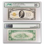 1928 $10 Gold Certificate VF-25 PMG (Fr#2400)