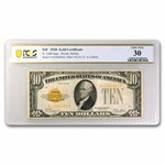 1928 $10 Gold Certificate VF-30 PCGS (Fr#2400)
