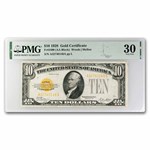 1928 $10 Gold Certificate VF-30 PMG (Fr#2400)