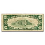 1928 $10 Gold Certificate VF (Fr#2400) Details