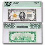 1928 $100 Gold Certificate XF-45 PCGS (Fr#2405)