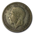 1928-1936 Great Britain Silver Half Crown George V Avg Circ