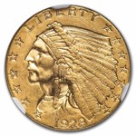 1928 $2.50 Indian Gold Quarter Eagle MS-61 NGC