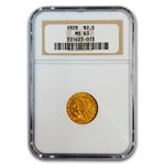 1928 $2.50 Indian Gold Quarter Eagle MS-63 NGC