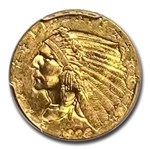 1928 $2.50 Indian Gold Quarter Eagle MS-63 PCGS