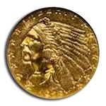 1928 $2.50 Indian Gold Quarter Eagle MS-64 NGC