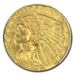 1928 $2.50 Indian Gold Quarter Eagle MS-64 PCGS CAC
