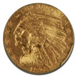 1928 $2.50 Indian Gold Quarter Eagle MS-64 PCGS