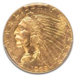 1928 $2.50 Indian Gold Quarter Eagle MS-65 PCGS