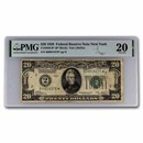 1928* (2-New York) $20 FRN VF-20 PMG (Fr#2050-B*) Star Note