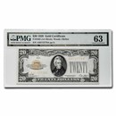 1928 $20 Gold Certificate CU-63 PMG (Fr#2402)