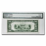1928 $20 Gold Certificate CU-63 PMG (Fr#2402)