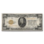 1928 $20 Gold Certificate VF-30 PMG (Fr#2402)