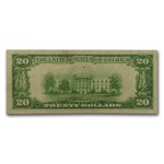 1928 $20 Gold Certificate VF (Fr#2402) Details
