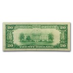 1928 $20 Gold Certificate VF (Fr#2402)