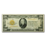 1928 $20 Gold Certificate VF (Fr#2402)