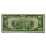 1928 $20 Gold Certificate VF+ (Fr#2402)