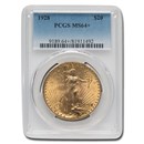 1928 $20 Saint-Gaudens Gold Double Eagle MS-64+ PCGS 1928 $20 Saint-Gaudens Gold Double Eagle MS-64+ PCGS