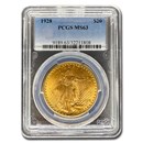 1928 $20 St Gaudens Gold Double Eagle MS-63 PCGS