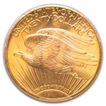 1928 $20 St Gaudens Gold Double Eagle MS-65+ PCGS