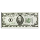 1928 (4-Cleveland) $20 FRN CU (Fr#2050-D)