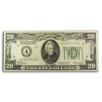 1928 (4-Cleveland) $20 FRN Fine (Fr#2050-D)