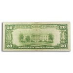 1928 (4-Cleveland) $20 FRN Fine (Fr#2050-D)