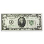 1928 (4-Cleveland) $20 FRN XF (Fr#2050-D)