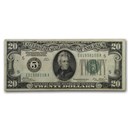 1928 (5-Richmond) $20 FRN VF (Fr#2050-E)