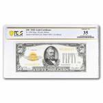 1928 $50 Gold Certificate VF-35 PCGS (Fr#2404)