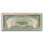 1928 (7-Chicago) $5.00 FRN Fine (Fr#1950-G)