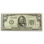 1928 (7-Chicago) $50 FRN Fine (Fr#2100-G)