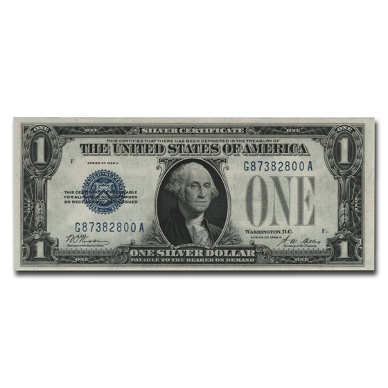 1928-A $1.00 Silver Certificate Gem Unc-65 EPQ PMG 1928-A $1.00 Silver Certificate Gem Unc-65 EPQ PMG
