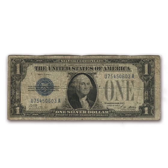 1928-A $1.00 Silver Certificate VG (Fr#1601) 1928-A $1.00 Silver Certificate VG (Fr#1601)