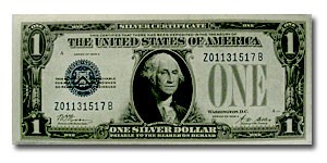 1928-A $1.00 Silver Certificates CCU (Fr#1601) 1928-A $1.00 Silver Certificates CCU (Fr#1601)