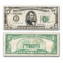 1928-A (3-Philadelphia) $5.00 FRN Fine (Fr#1951-C)