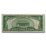 1928-A (7-Chicago) $5.00 FRN VF (Fr#1951-G)