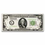 1928-A (L-San Francisco) $100 FRN CCU (Fr#2151-L)