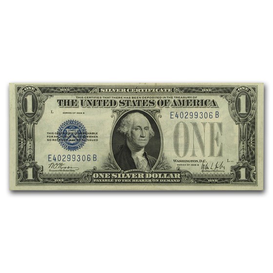 1928-B $1.00 Silver Certificate CU (Fr#1602) 1928-B $1.00 Silver Certificate CU (Fr#1602)