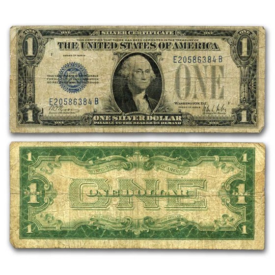 1928-B $1.00 Silver Certificates VG (Fr#1602) 1928-B $1.00 Silver Certificates VG (Fr#1602)