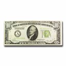 1928-B (A-Boston) $10 FRN VF (Fr#2002-A) LGS