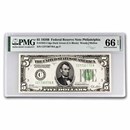 1928-B (C-Philadelphia) $5.00 FRN Gem CU-66 EPQ PMG (Fr#1952-C)