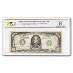 1928 (B-New York) $1,000 FRN VF-20 PCGS (Fr#2210-B)