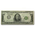 1928 (B-New York) $500 FRN VF (Fr#2200-B)