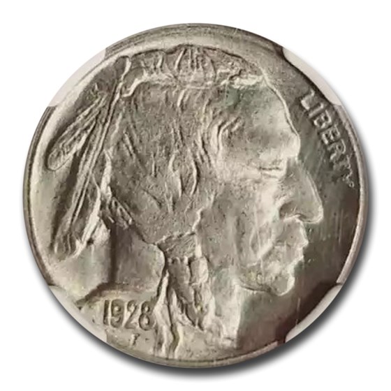 1928 Buffalo Nickel MS-64 NGC 1928 Buffalo Nickel MS-64 NGC