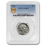 1928 Buffalo Nickel MS-67 PCGS