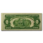 1928-C $2.00 U.S. Note Red Seal VF (Fr#1504)
