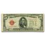 1928-C $5.00 U.S. Note Red Seal Fine (Fr#1528)